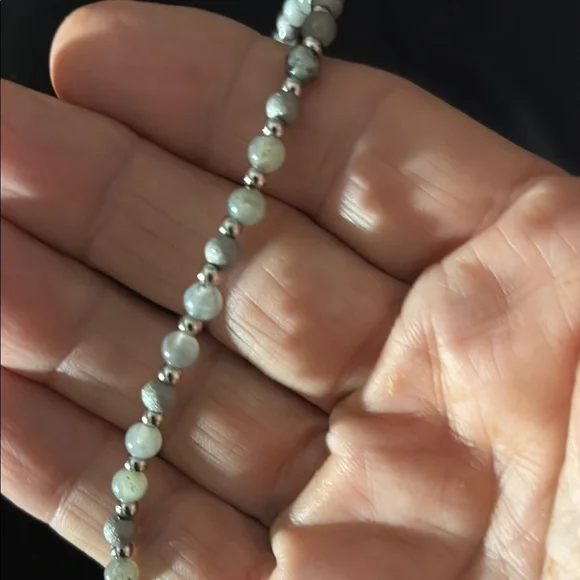 Kinsley Armelle Silver Crystal Necklace - Picture 4 of 8